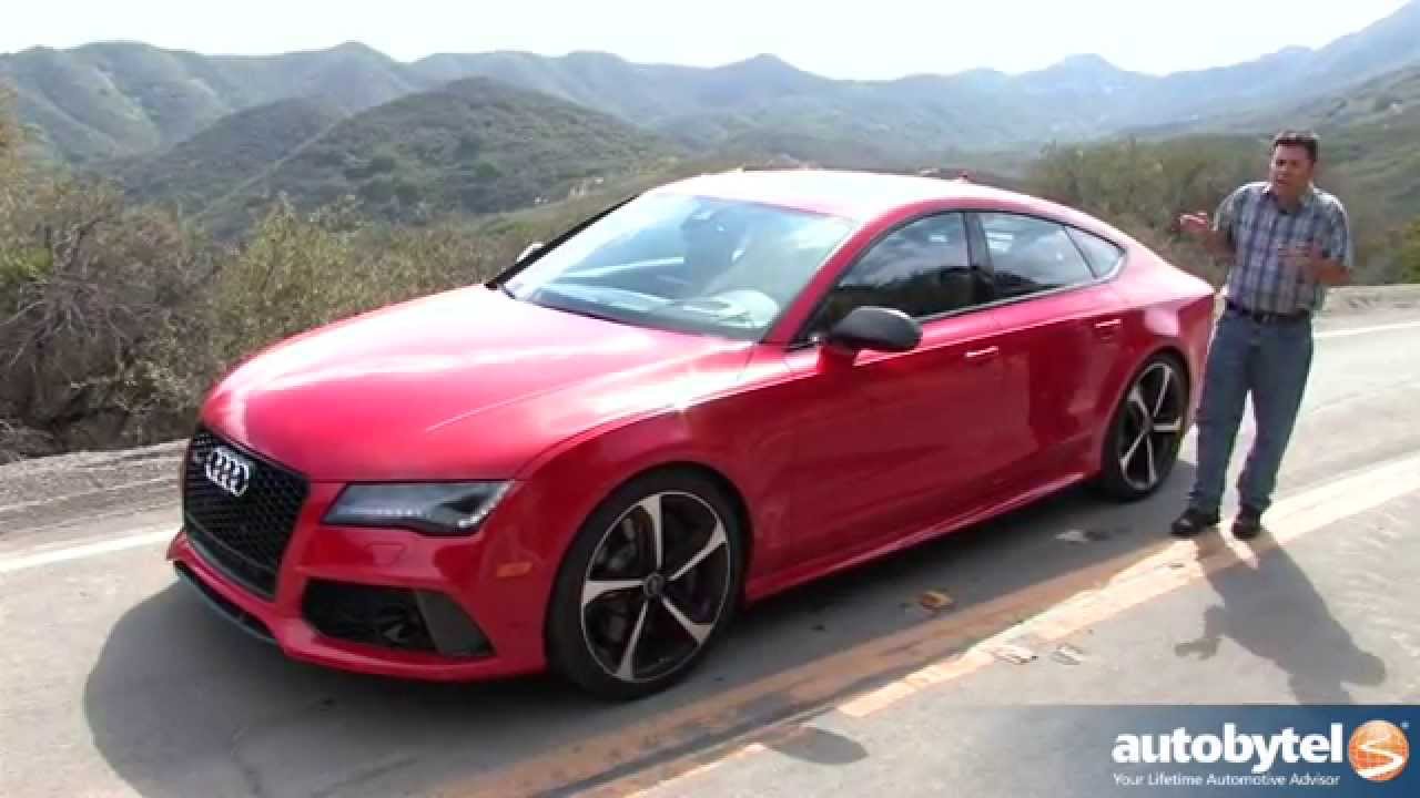Видеообзор тест-драйва Audi RS7 2014 года