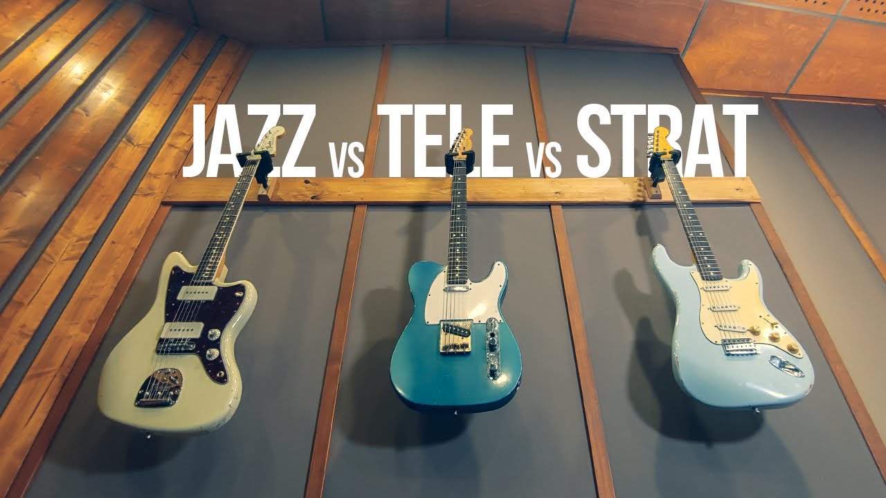 TELECASTER, STRATOCASTER, JAZZMASTER || Kt&oacute;ra Gitara jest NAJLEPSZA?