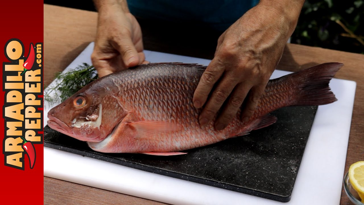 How to Grill a Whole Salt-Encrusted Fish (Snapper)