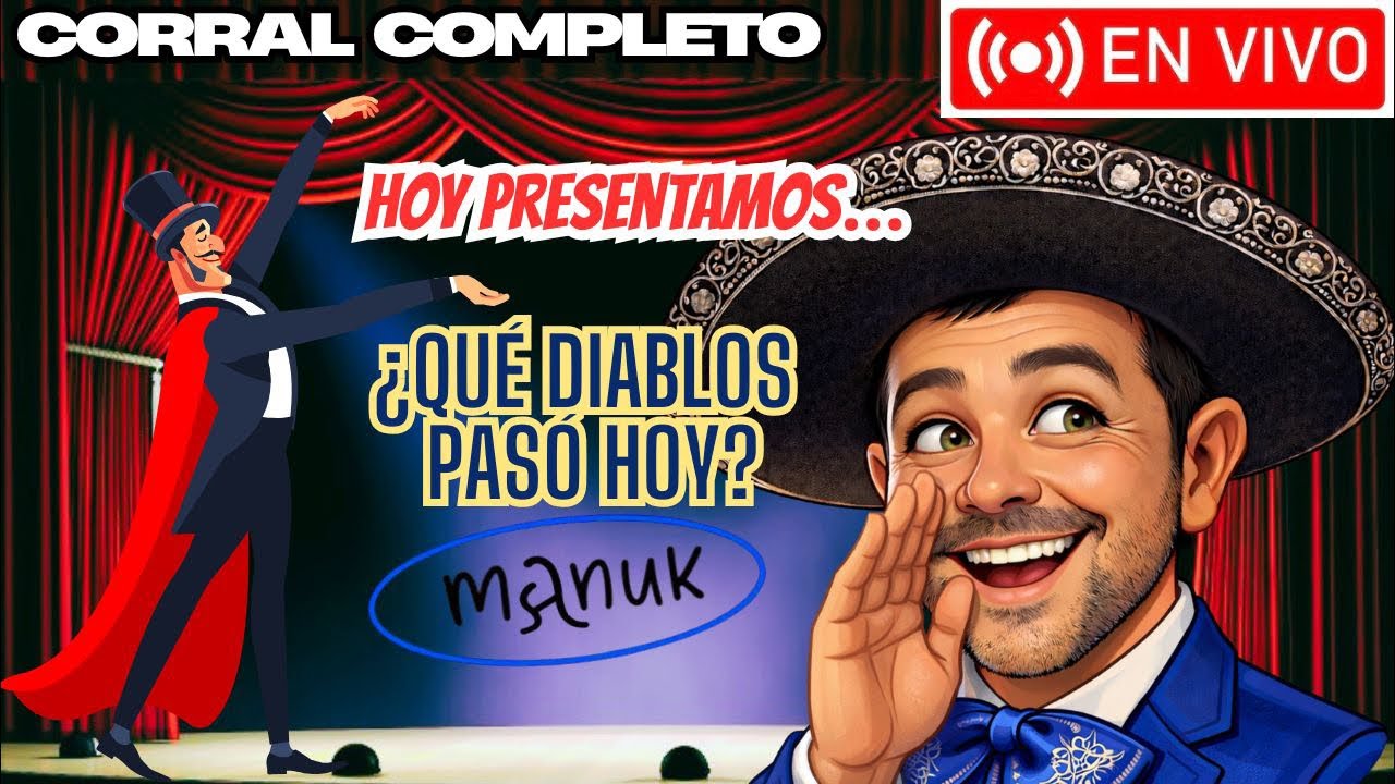 ManuK en vivo QUE RAYOS FUE LO DE HOY?????