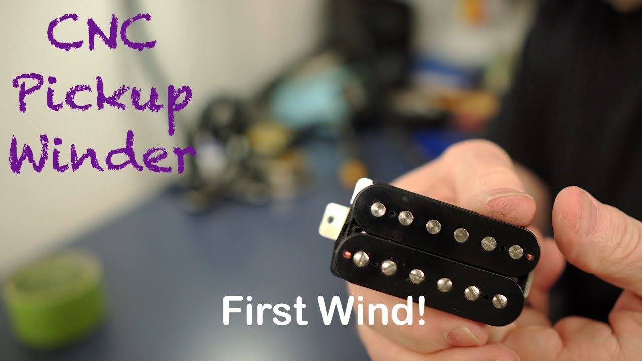 CNC Pickup Winder Ep. 9 - First Wind!