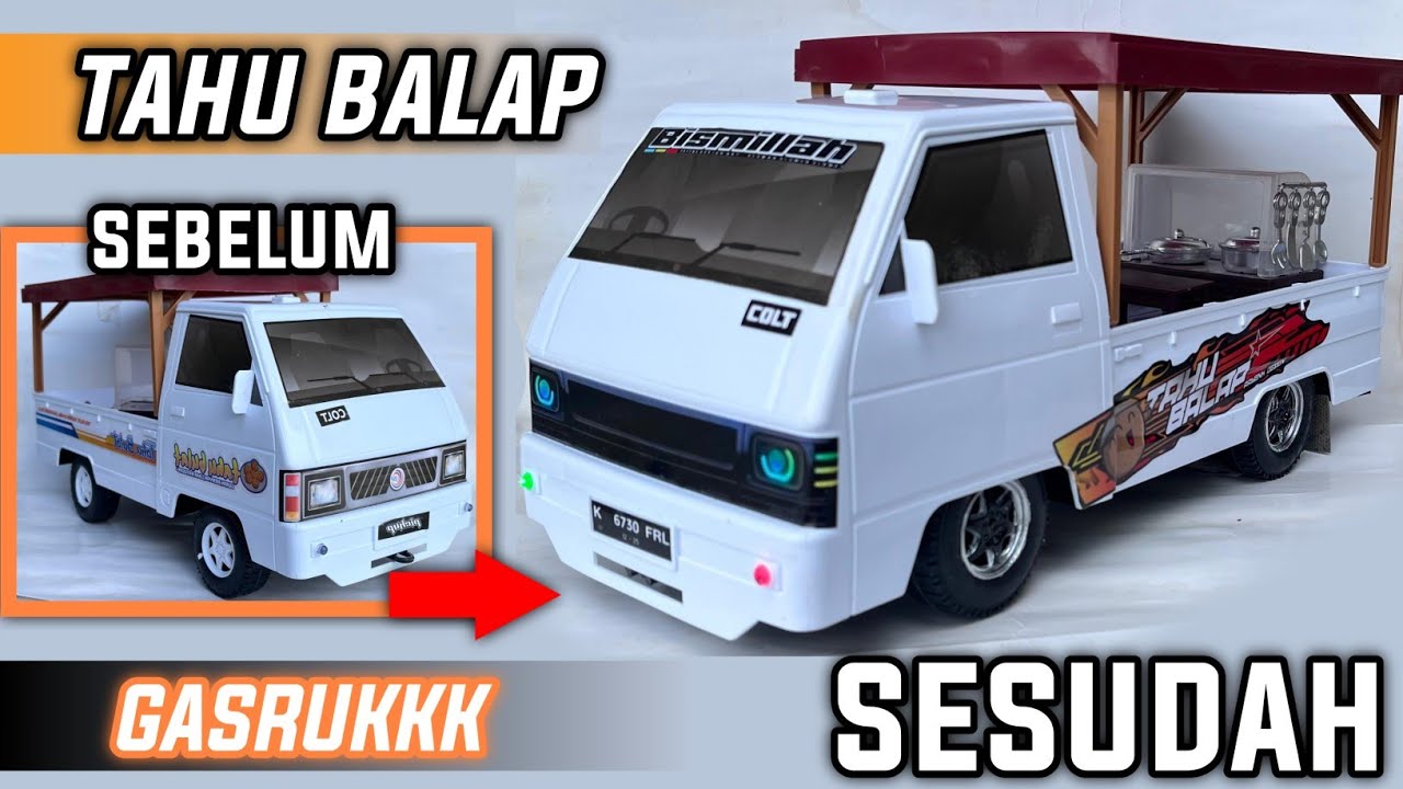 MODIF L300 TAHU BULAT JADI L300 THAI STYLE