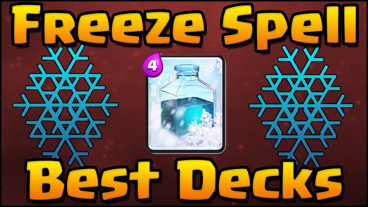 Clash Royale - Best Freeze Spell Decks and Attack Strategy for Arena 4, 5, 6, 7 with Hog and Balloon