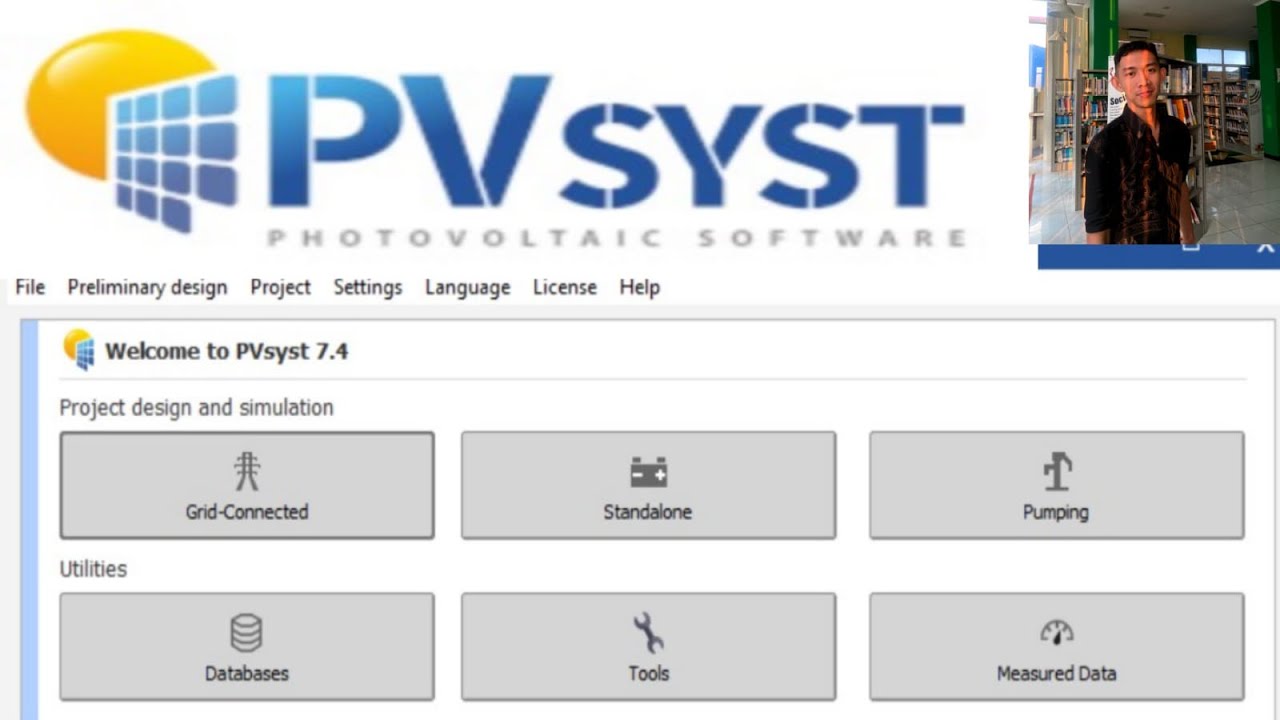 Simulasi Sistem PLTS ON Grid menggunakan software PVsyst 7.4