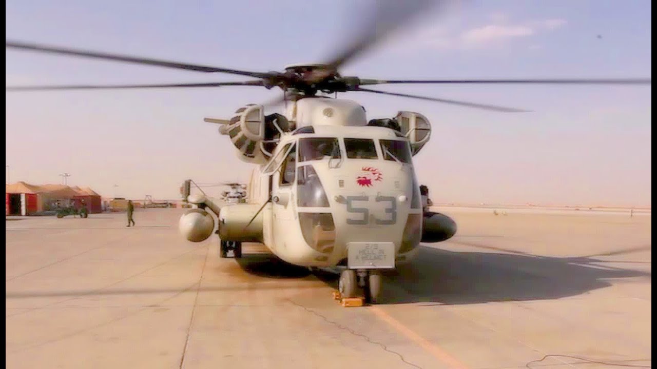 U.S. Marines CH-53D Helicopter