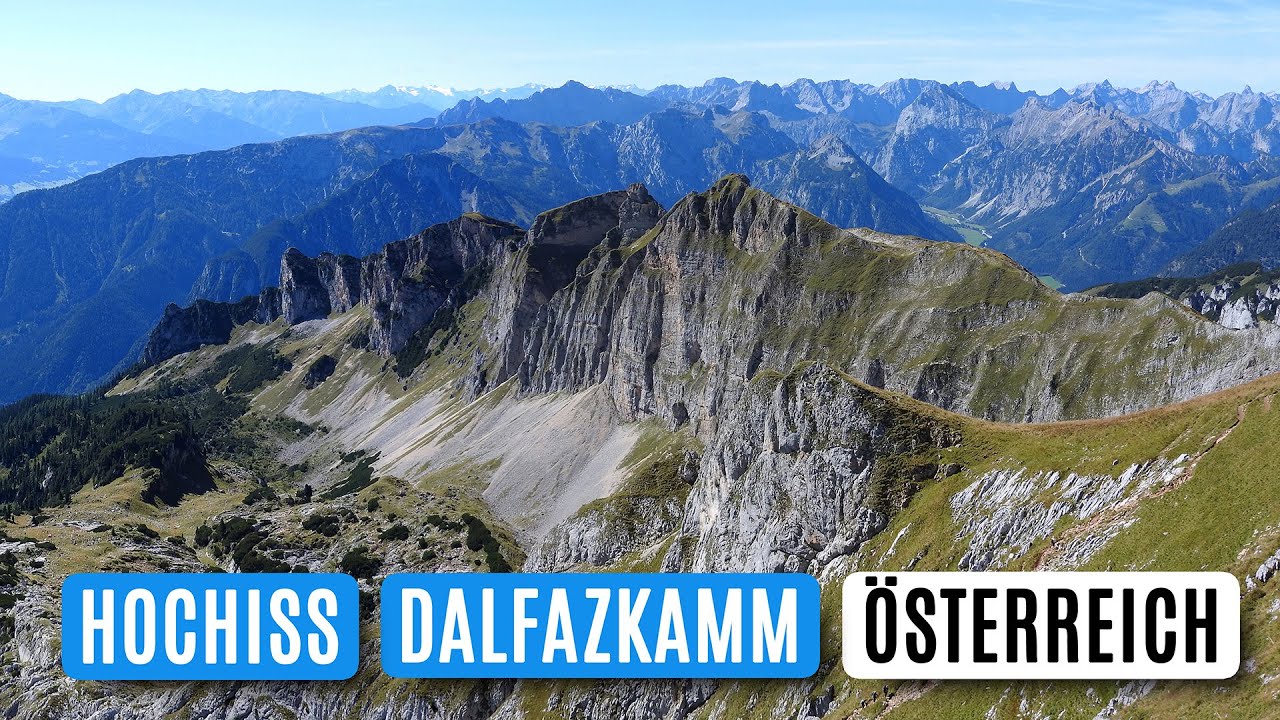 🇦🇹 Gschöllkopf | Hochiss | Dalfazkamm | Rotspitze • Wanderung im Rofangebirge in Tirol