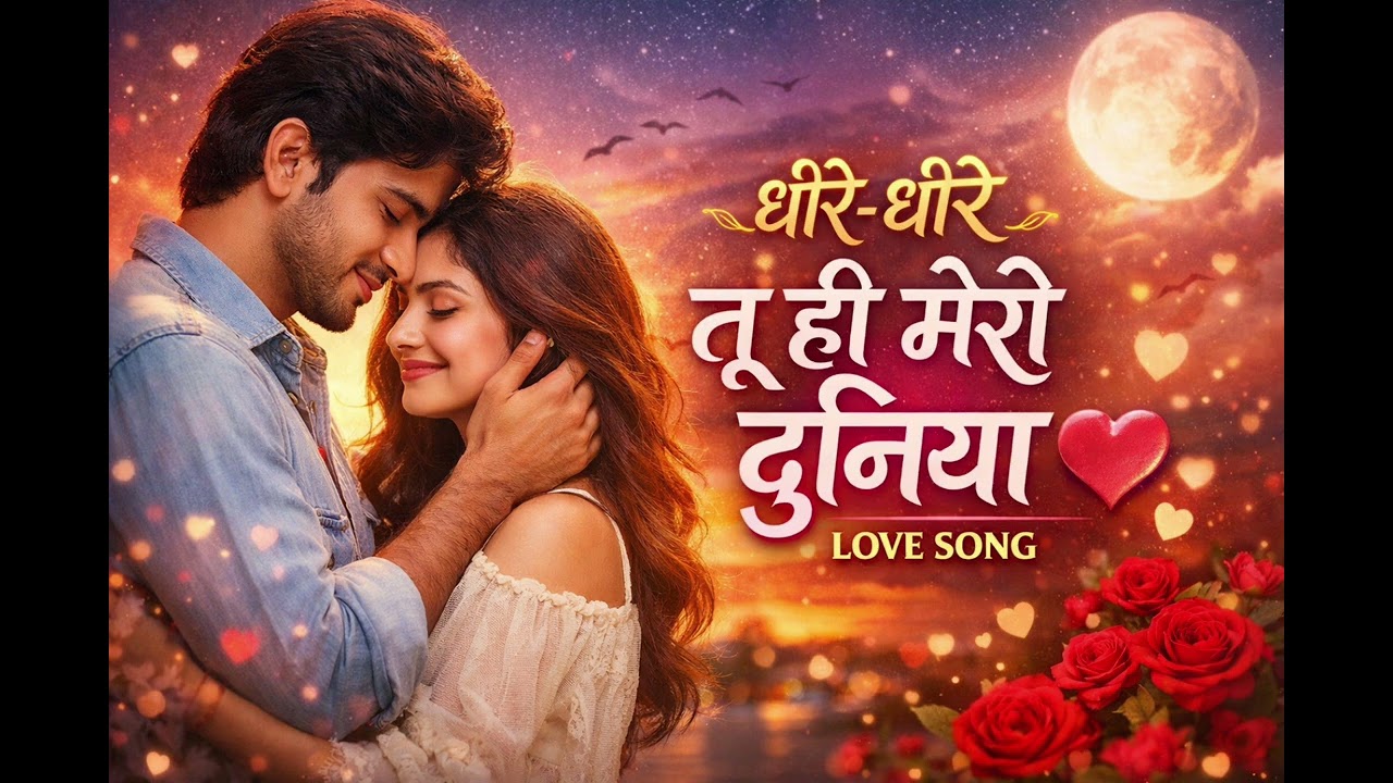 धीरे-धीरे तू ही मेरी दुनिया | Heart Touching Romantic Love Song ❤️