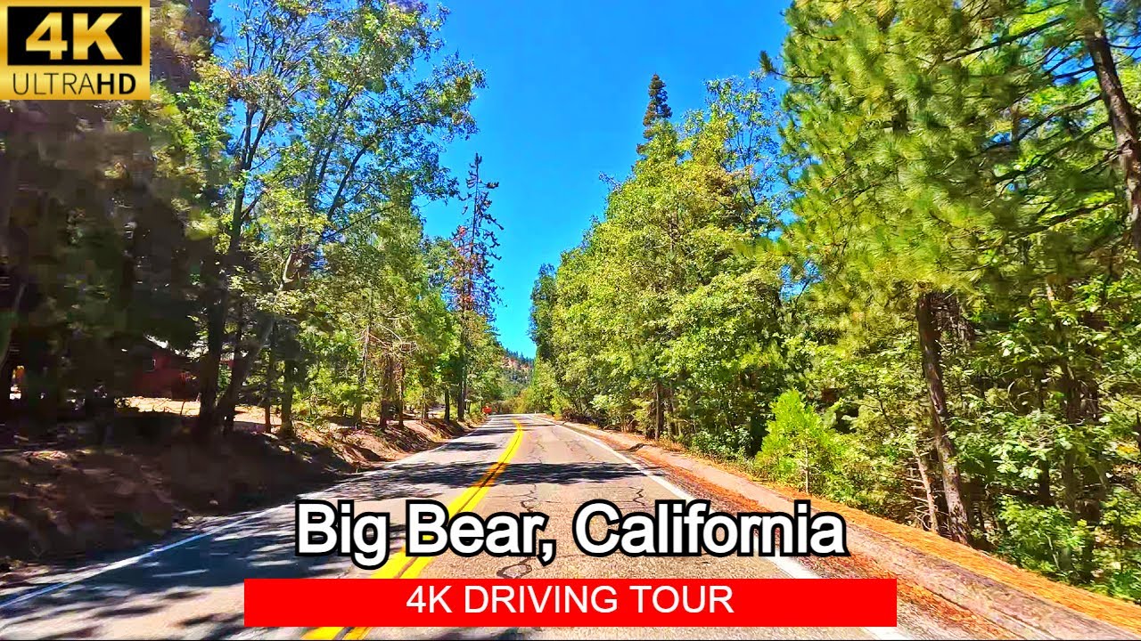 Big Bear California Mountain Drive | Scenic 4K Driving Tour