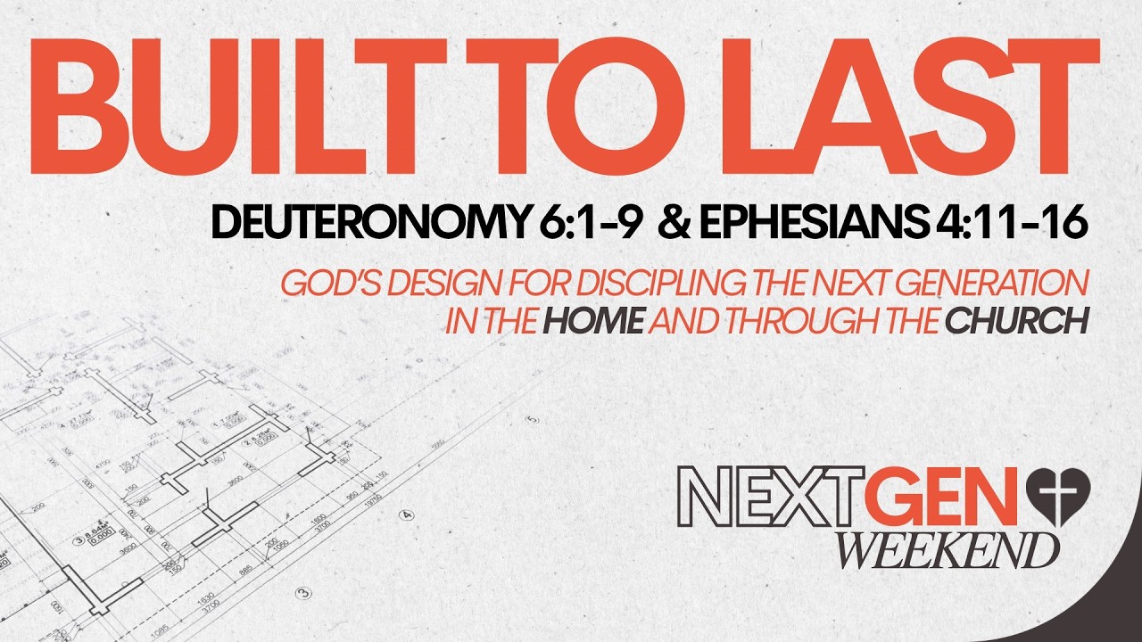 02.01.26-Pastors JP & Caleb-NextGen Weekend-Built to Last (Deut. 6:1-9  & Eph. 4:11-16)