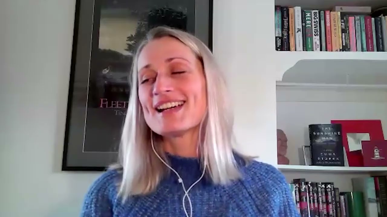 EMMA STONEX TALKS ABOUT WRITING THE SUNSHINE MAN ON ABOUT THE AUTHORS TV