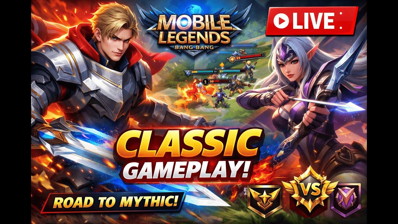 🔴 LIVE Mobile legends pagi pagi