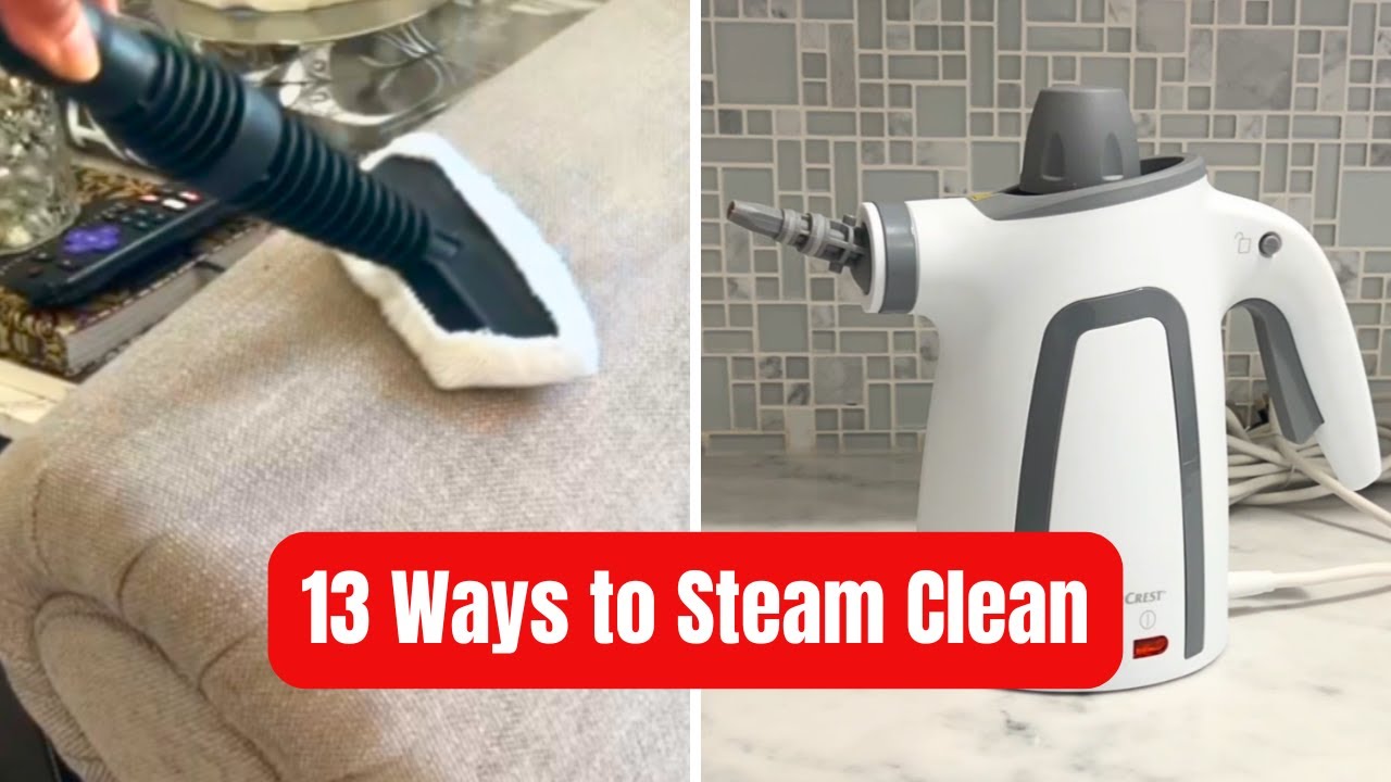 Unlocking 13 Secrets to Cleaning With a Steam Cleaner