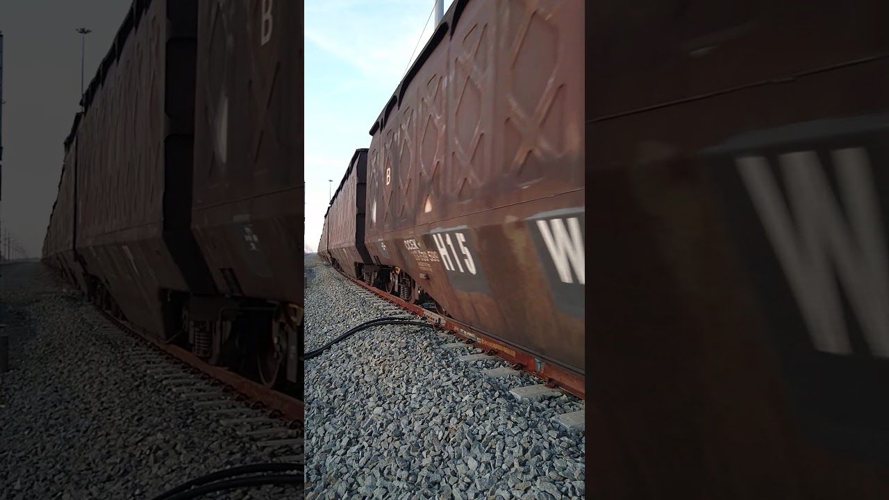 Transnet Freight Coal Train Departing from Vryheid KZN SA June 2016
