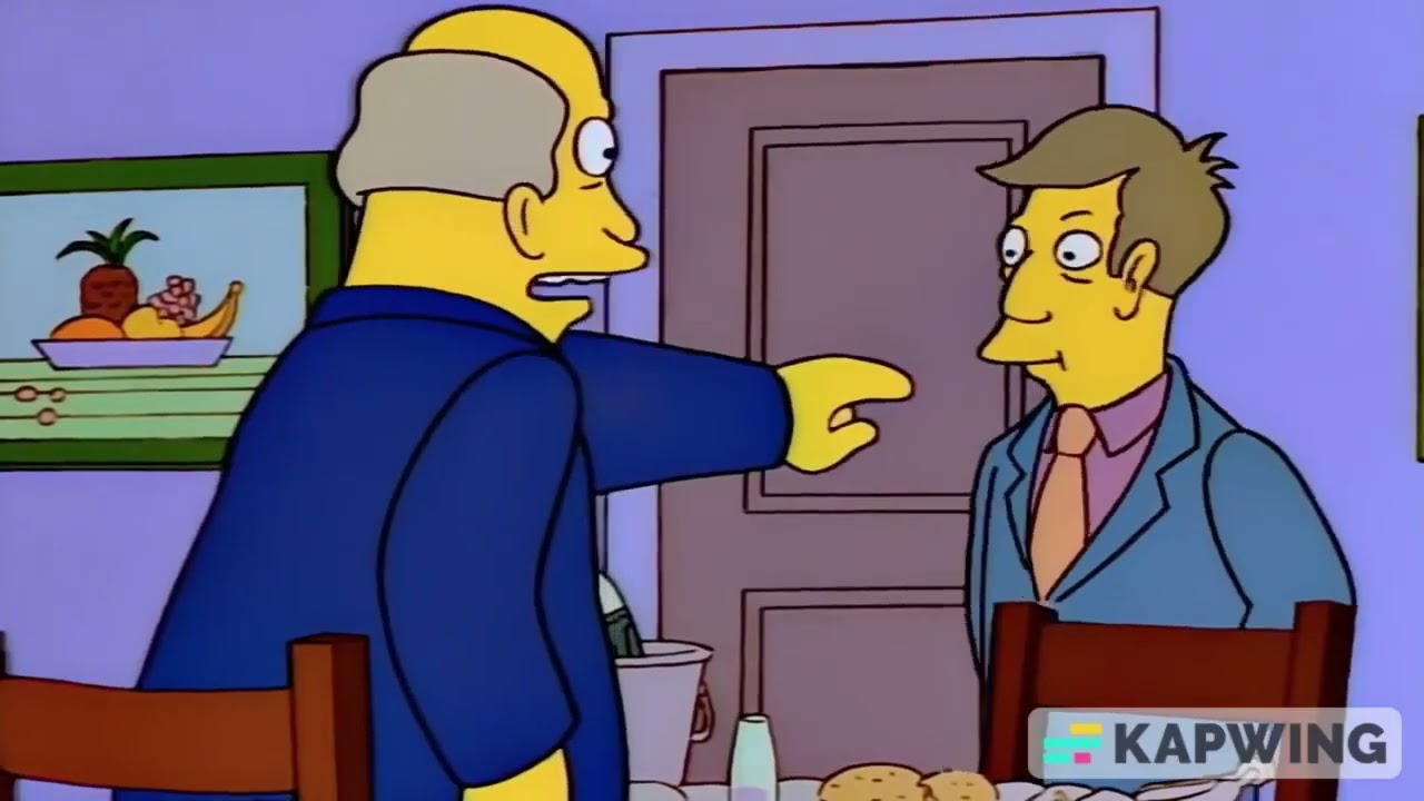 Steamed Hams but it's a whole bunch of Steamed Hams
