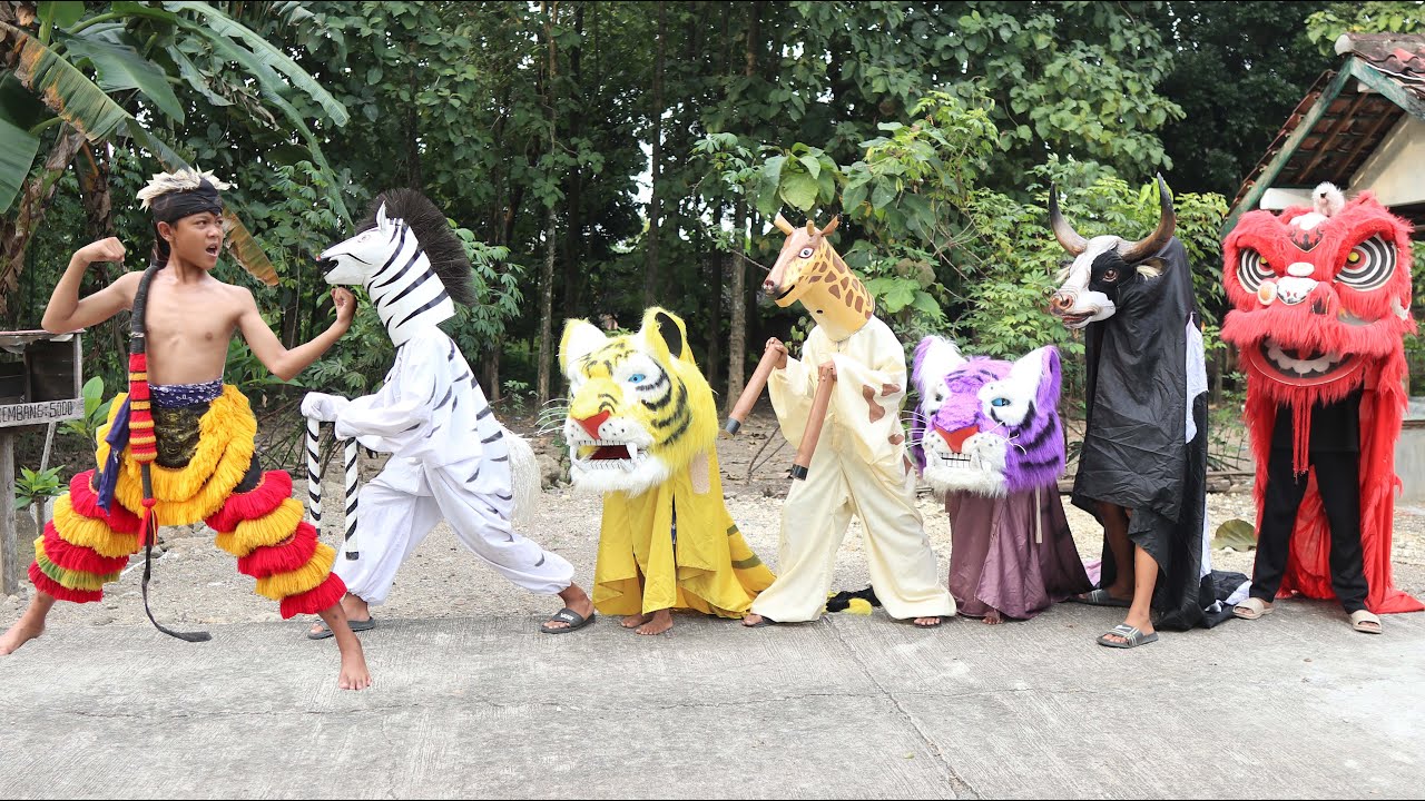 BANGUNIN BARONGAN BARONGSAI SAPI KUDA BANTENGAN PAKAI MERCON P3TASAN SAMPAI KAGET