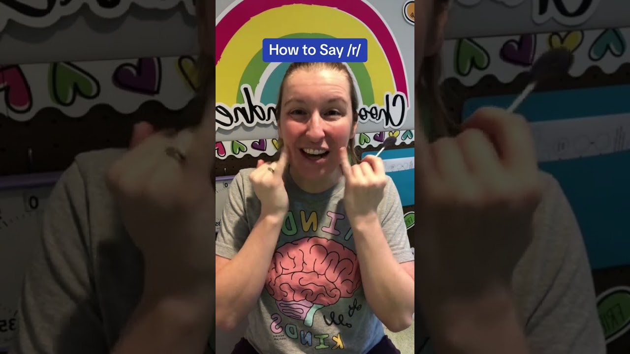 How to Say the /r/ Sound (with a lollipop!)