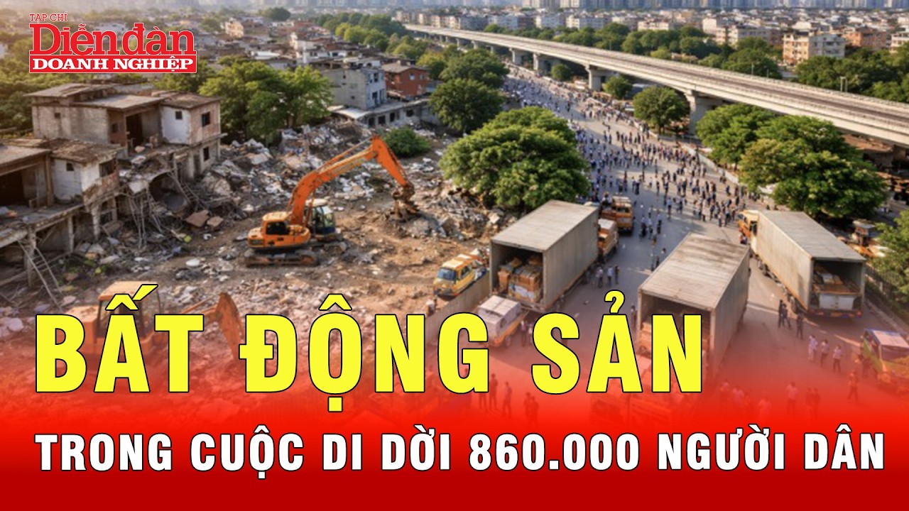 Hà Nội di dời 860.000 người dân sẽ ảnh hưởng đến thị trường bất động sản thế nào? | Tin tức 24h