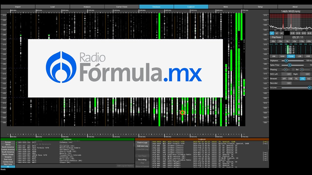 1470AM - XEAI Fórmula, Mexico - 2025-03-07