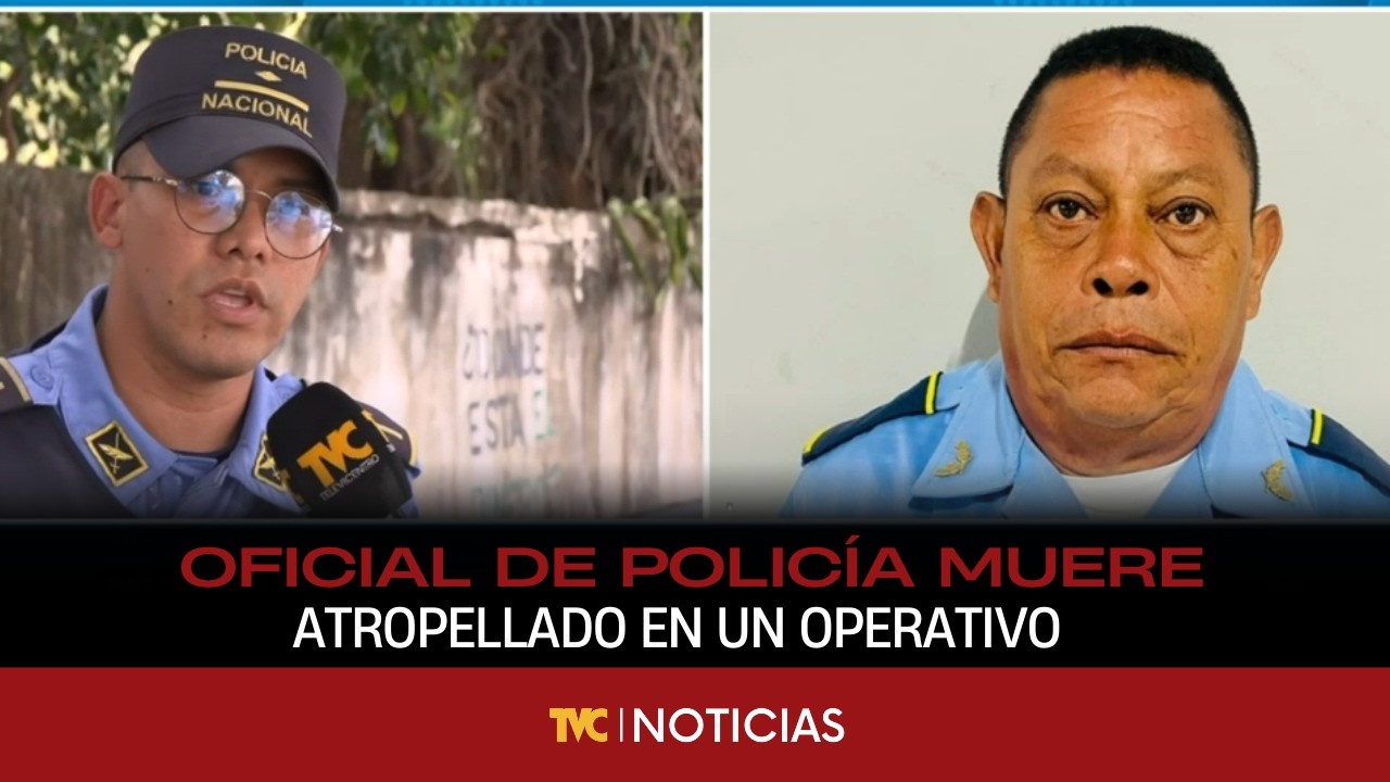Oficial de policía muere atropellado en un operativo en Santa Bárbara