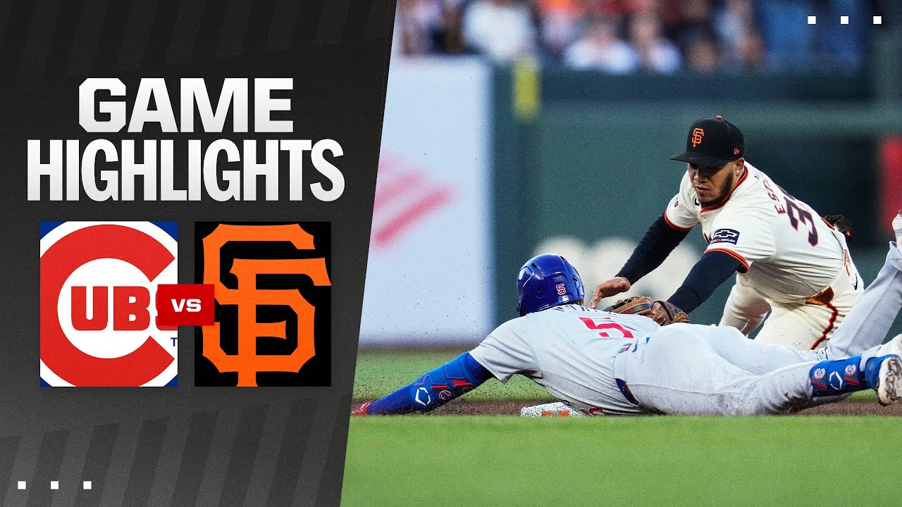 Cubs vs. Giants Game Highlights (6/26/24) | MLB Highlights