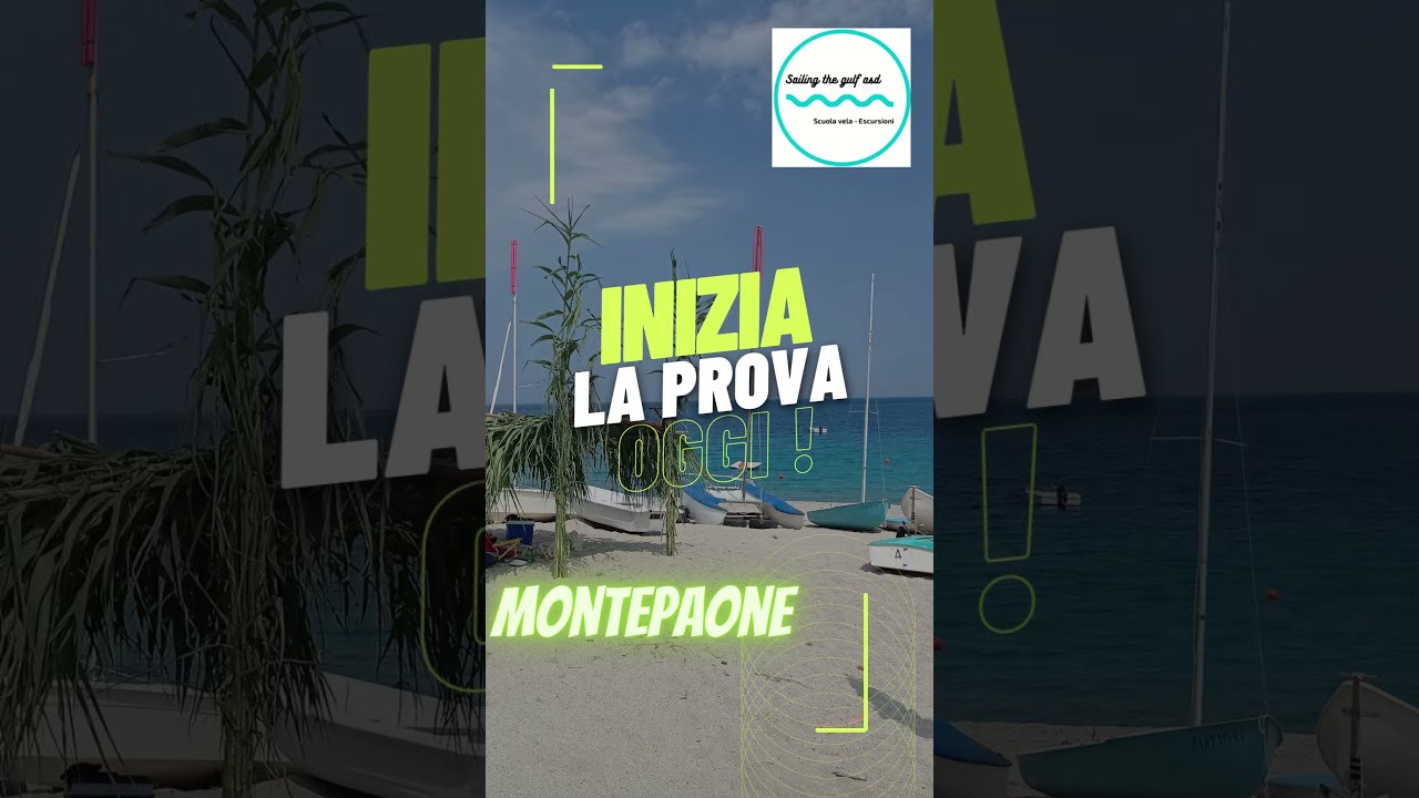 video scuola vela Montepaone