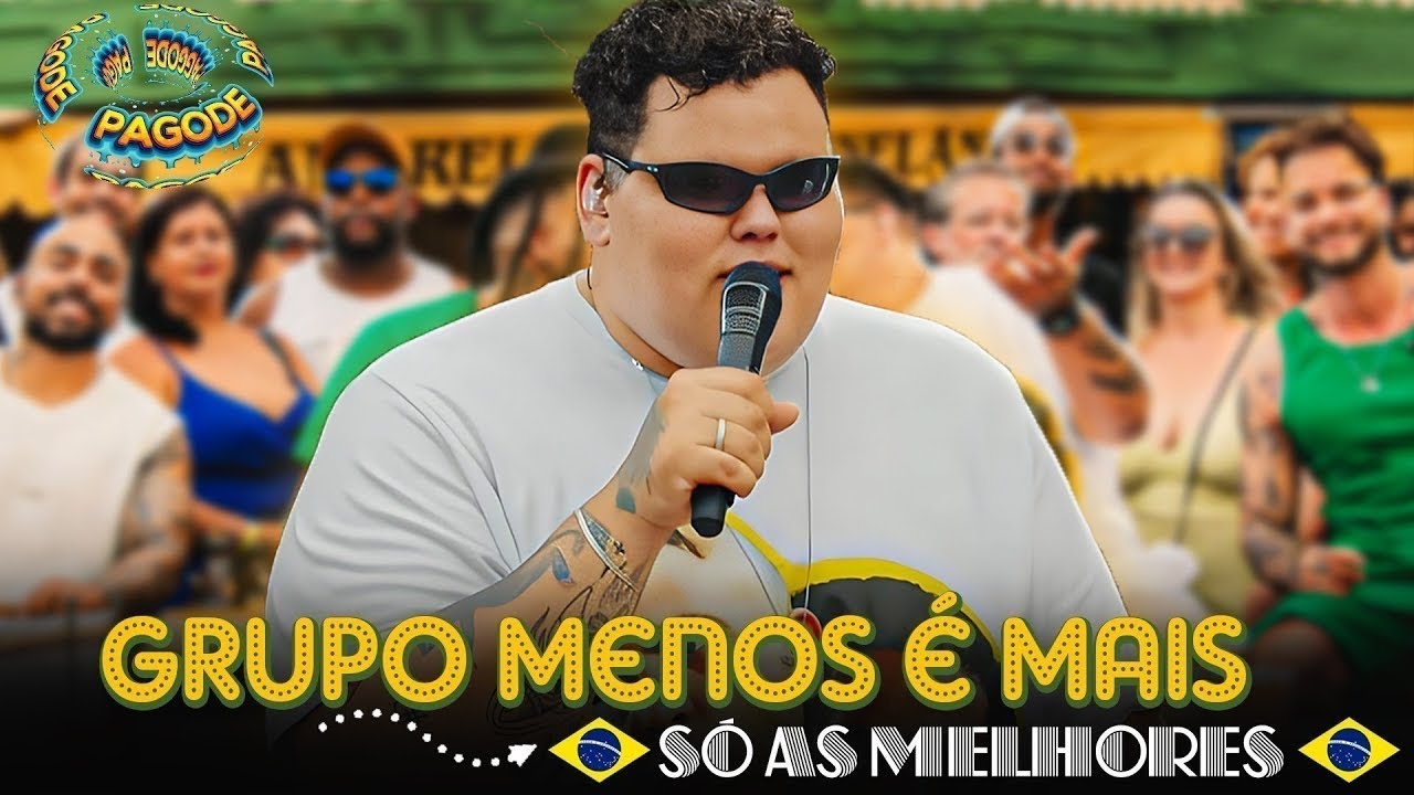 Menos É Mais Ao Vivo 🔥🔥 Os Melhores Pagodes de 2026 🔥🔥 Churrasquinho Menos É Mais