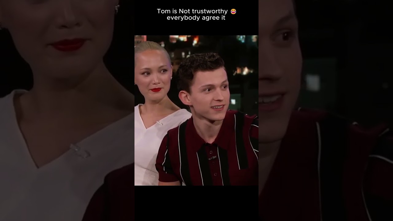 Avengers EXPOSE Tom Holland 😂 &lsquo;Least Trustworthy&rsquo; Moment on Kimmel!
