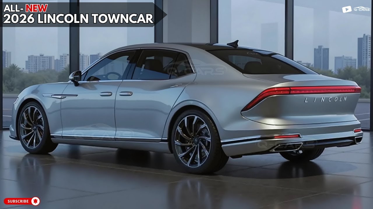 2026 Lincoln Towncar Новое поколение - первый взгляд !!
