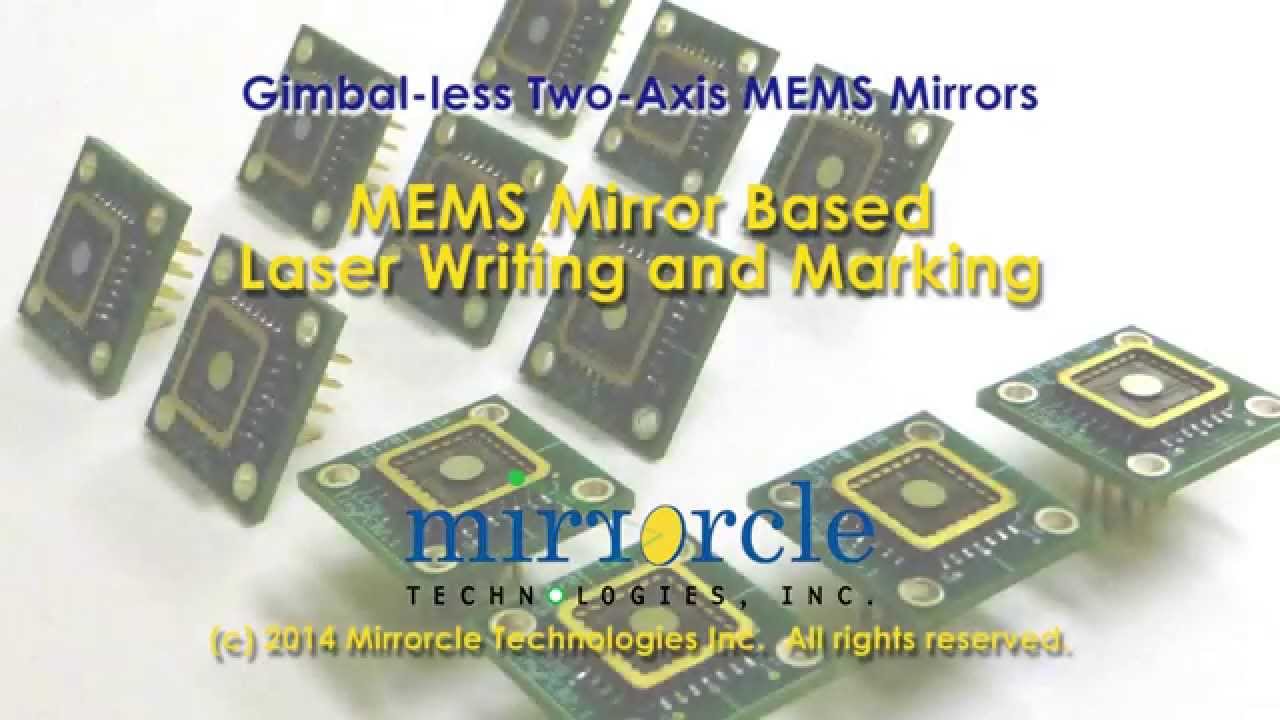 Laser Marking with Mirrorcle MEMS Mirrors
