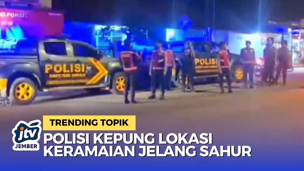 Polres Bangkalan Gerebek Titik Rawan: Patroli Skala Besar Demi Keamanan Ramadan!