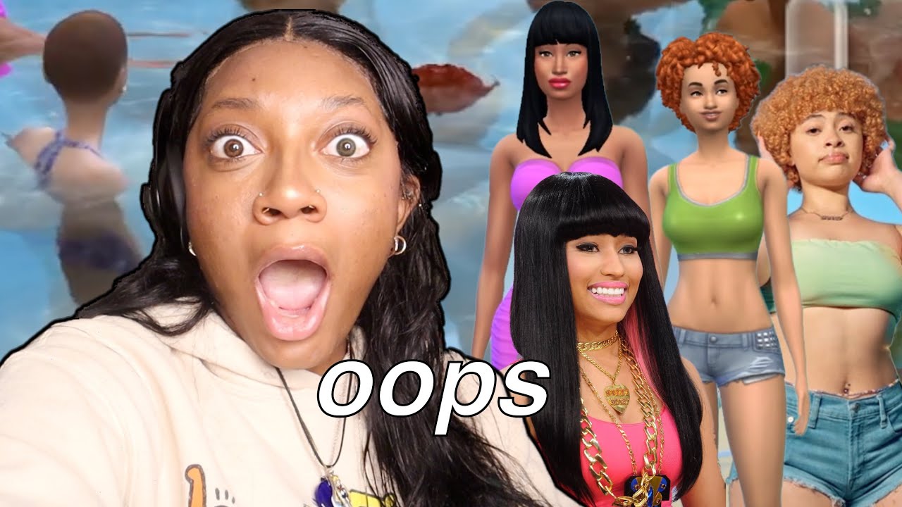 I DROWNED your favorite celebrities... on PURPOSE! Sims 4 Rapper Roulette