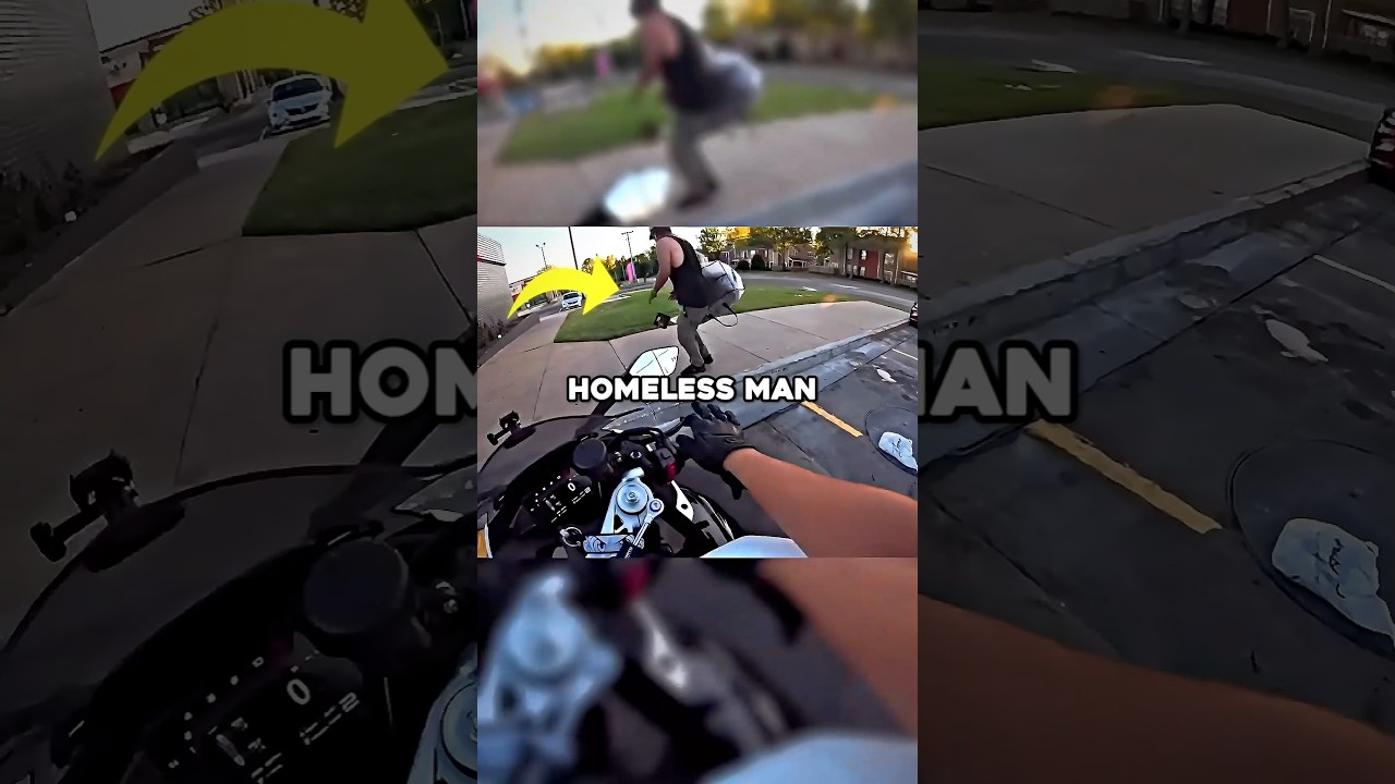 Homeless Man Tries to Attack The Couple in Gas Station