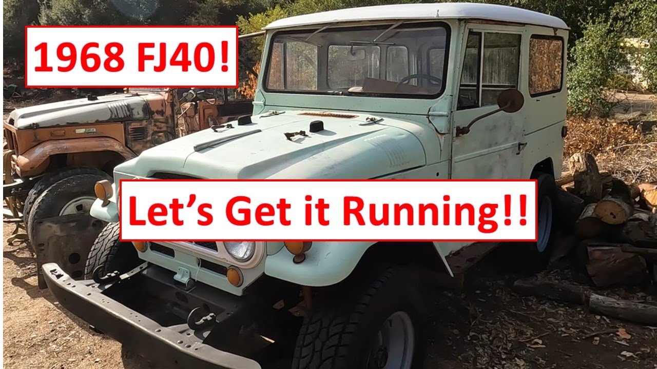 '68 Toyota FJ40 Land Cruiser! - Work Begins!