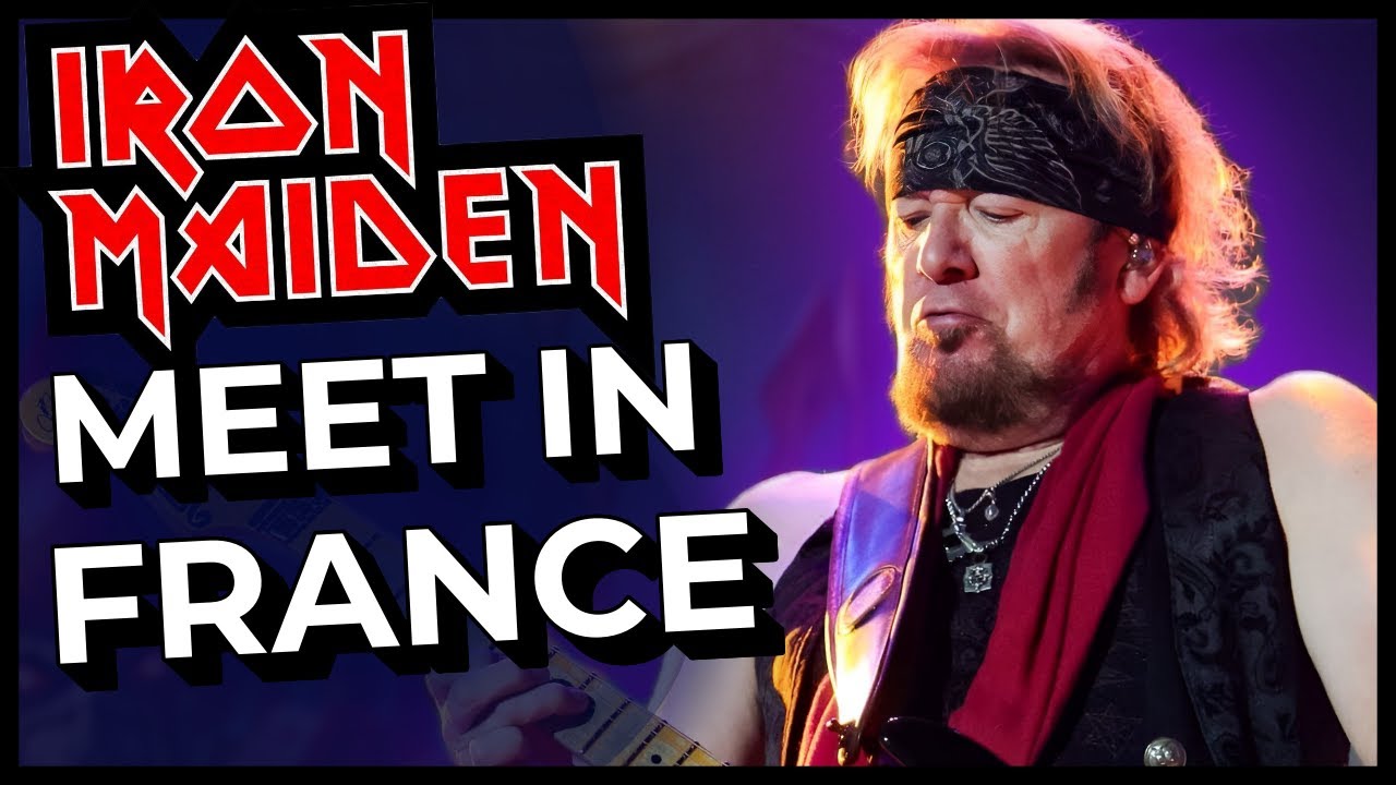 Iron Maiden recording a new album right now?