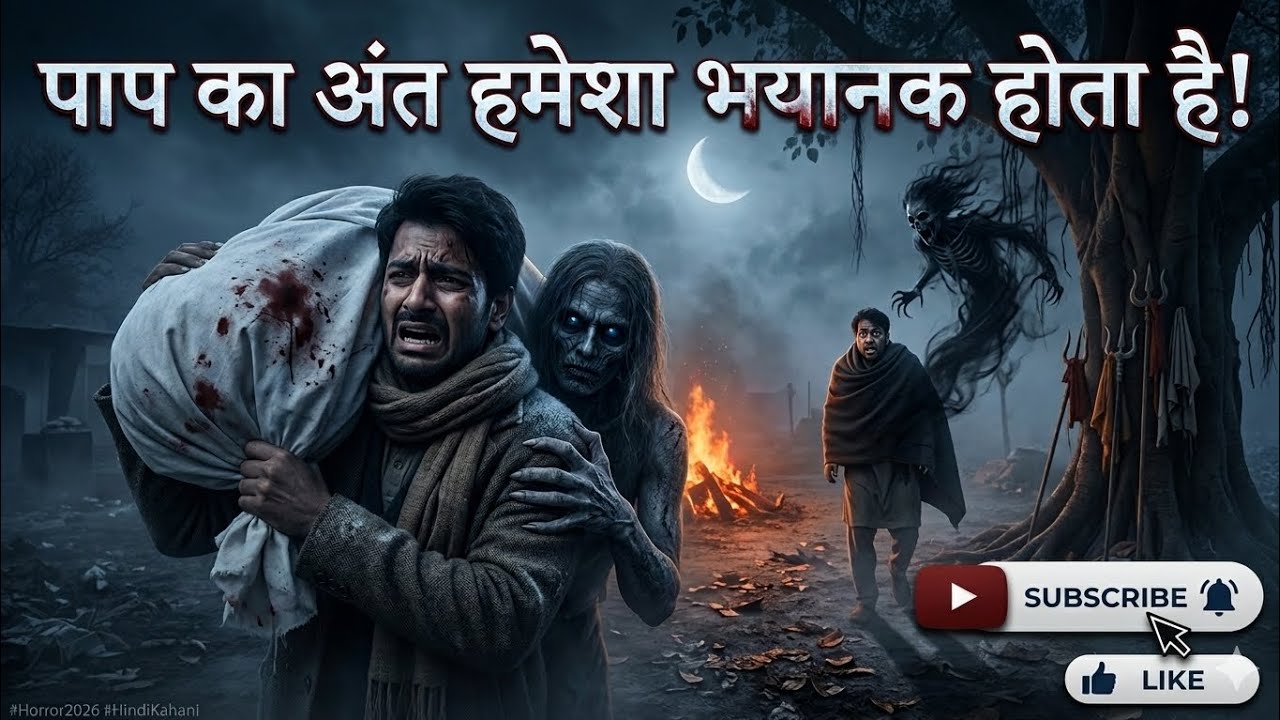 रामलाल की एक गलती और श्मशान में हुआ इंसाफ! 🕯️ जब लाश खुद खींच ले गई अपने कातिल को.. #HorrorStories