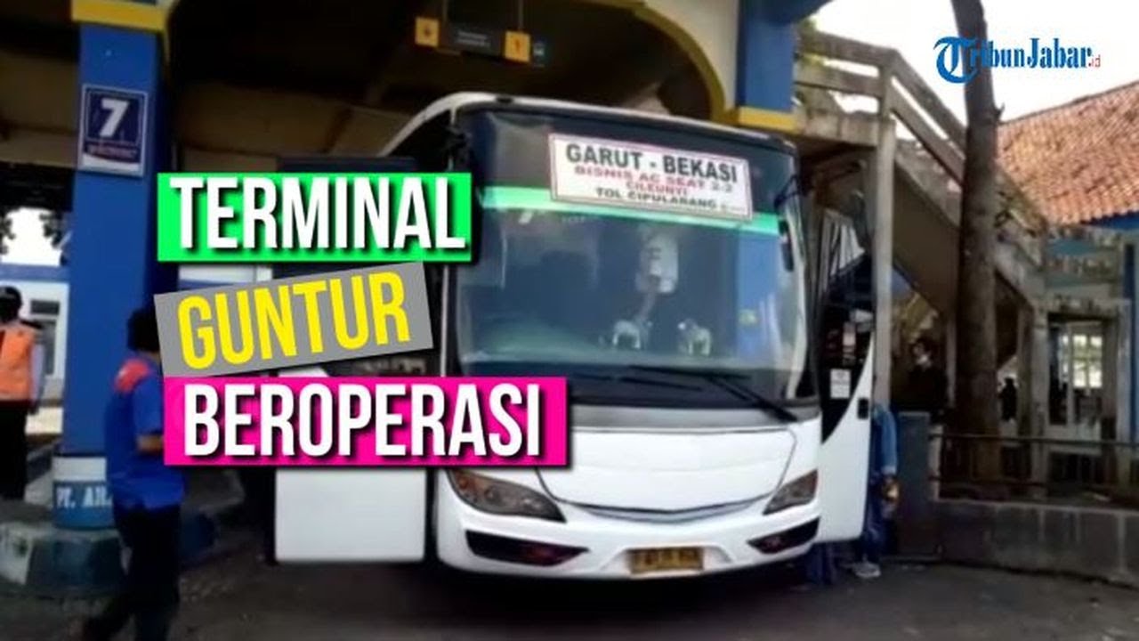 Terminal Guntur Garut Kembali Beroperasi, Baru 2 Bus Tujuan Bekasi yang Berangkat