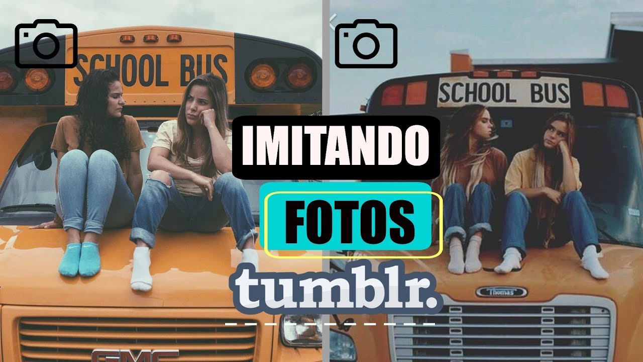 IMITANDO FOTOS TUMBLR - HIGH LEVEL