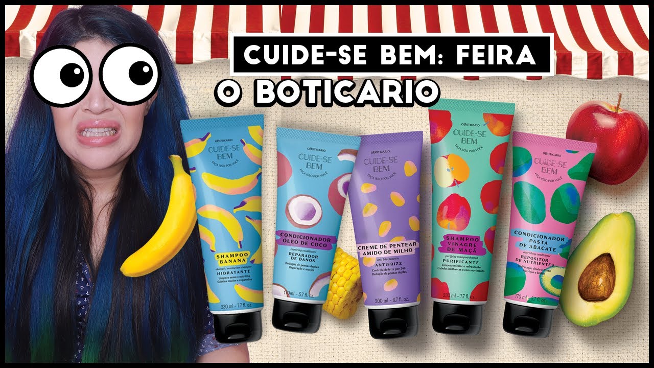 🍎Resenha CUIDE-SE BEM FEIRA de O BOTICÁRIO: Para todos os tipos de cabelos [Vegano]