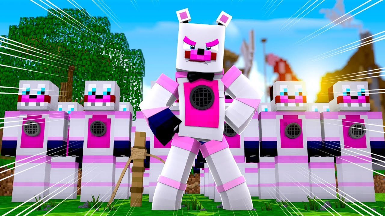 The Return of The Funtime Freddy Clones - Minecraft FNAF Roleplay