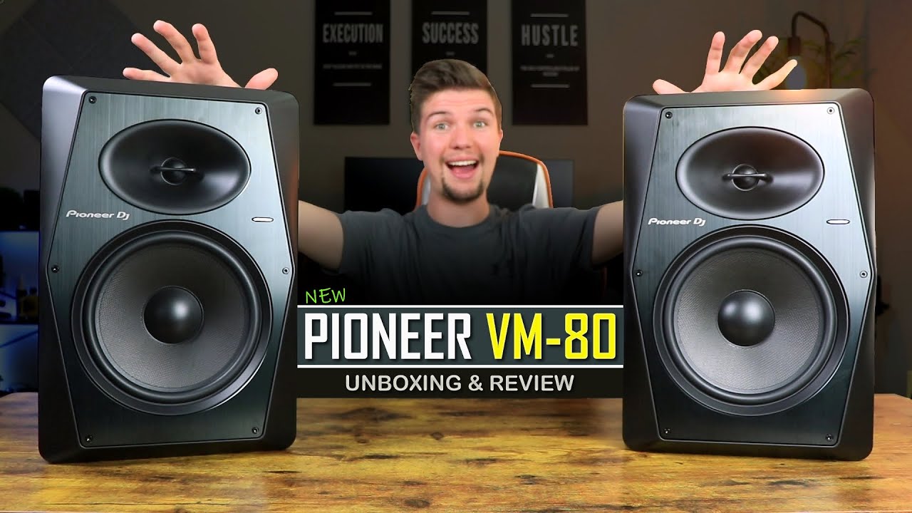 Лучшие 8-дюймовые студийные мониторы 2021 года? - Студийные мониторы Pioneer DJ VM-80 (распаковка...