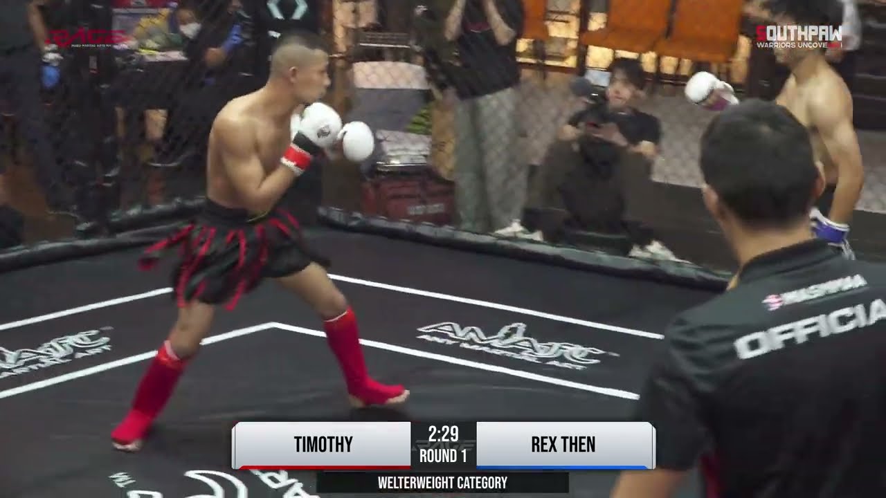 RAGE MMA 9th December 2023 - Timothy vs Rex Then