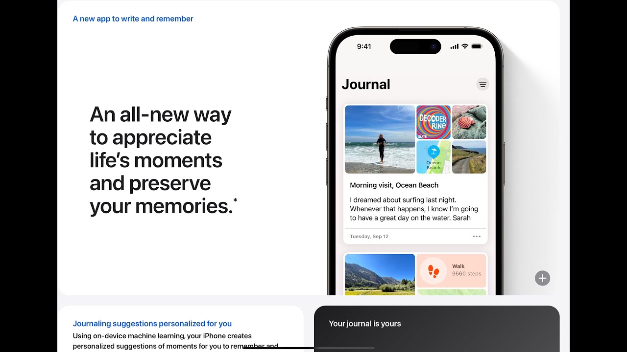 Apple&rsquo;s NEW Journal app | iOS 17.2 Developers Beta, Quick & Dirty Walkthrough!