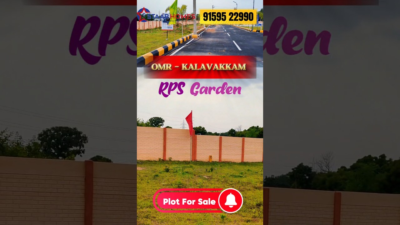 OMR Plots for sale call : 9159522990 