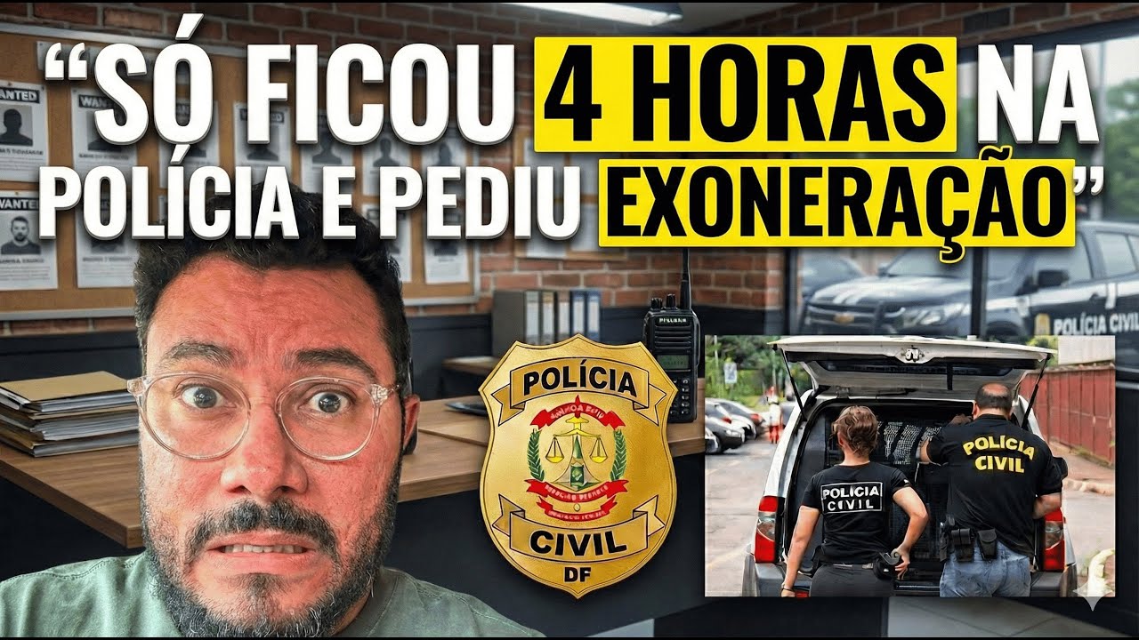 POLICIAIS “NUTELLA”? PEDIDOS DE EXONERAÇÃO NA PC-DF causam repercussão!