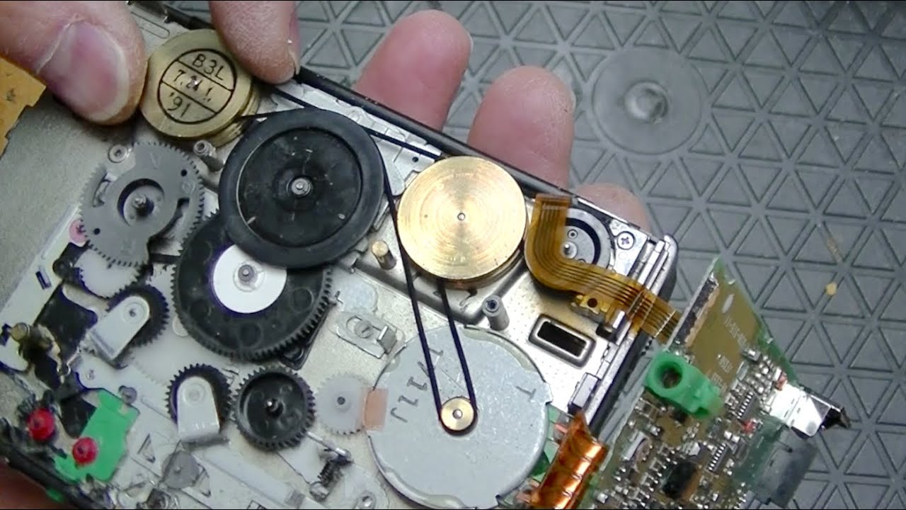 Проблемы с приводным ремнем Sony Walkman WM-FX50
