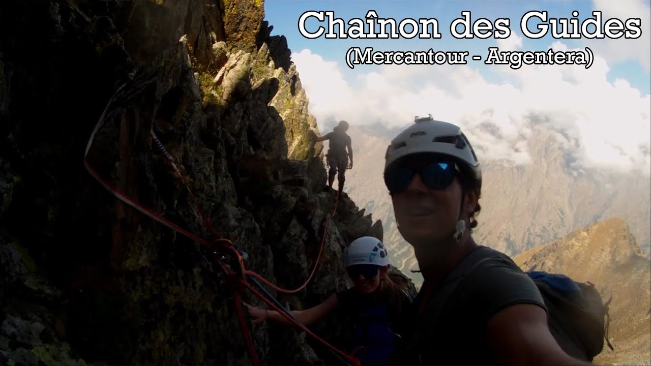 Cha&icirc;non des Guides (Mercantour, Argentera) - course d'ar&ecirc;te [Alpinisme]