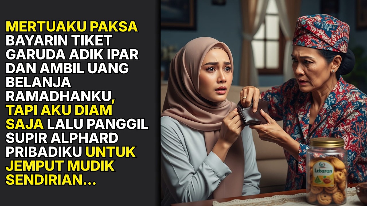 Mertua Paksa Aku BAYARIN TIKET PESAWAT Ipar, Syok Saat Menantu Pilih MUDIK SENDIRIAN Naik ALPHARD!