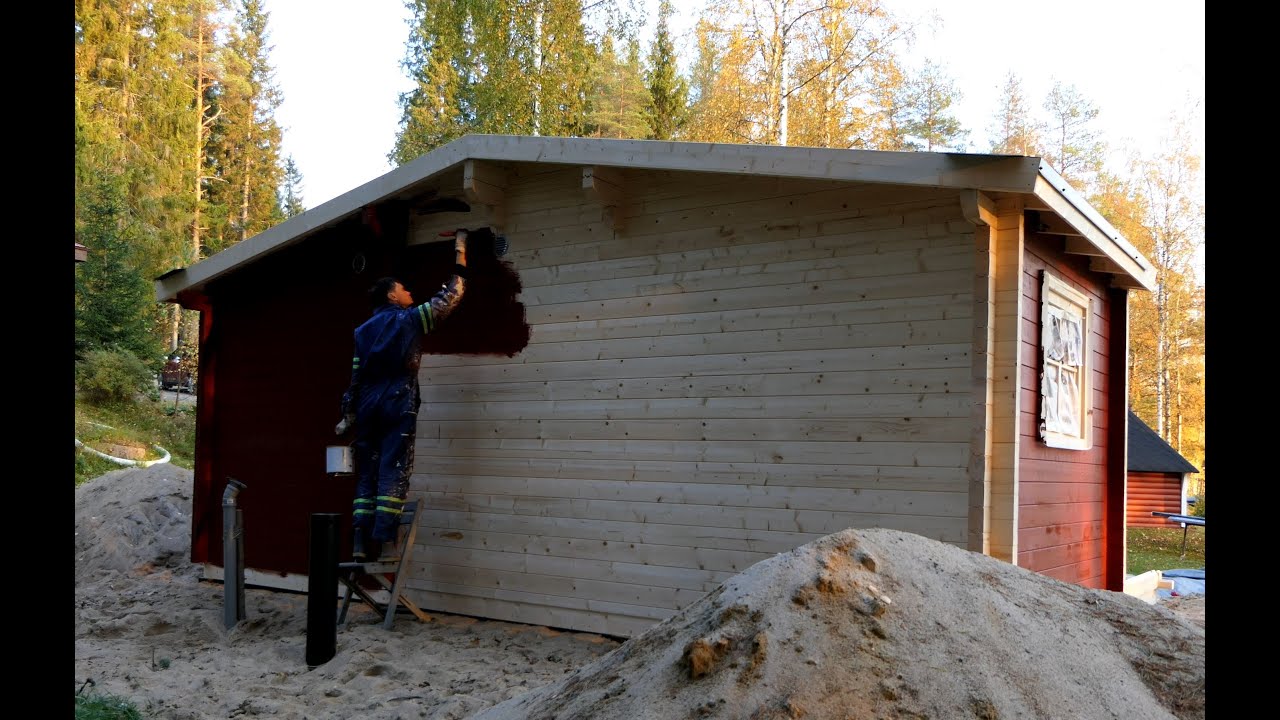 Pihasauna Piha-Tuuri 25 - uutta saunaa mökkipihaan