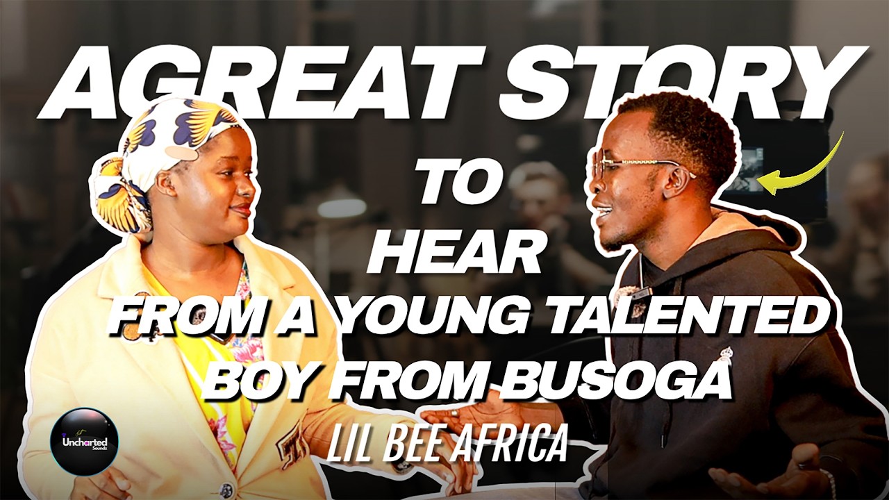 HAVING A TALK WITH ONE OF THE TALENTED UGANDAN ARTISTS (@LilBee-t7l ) AT UNCHARTED SOUNDZ
