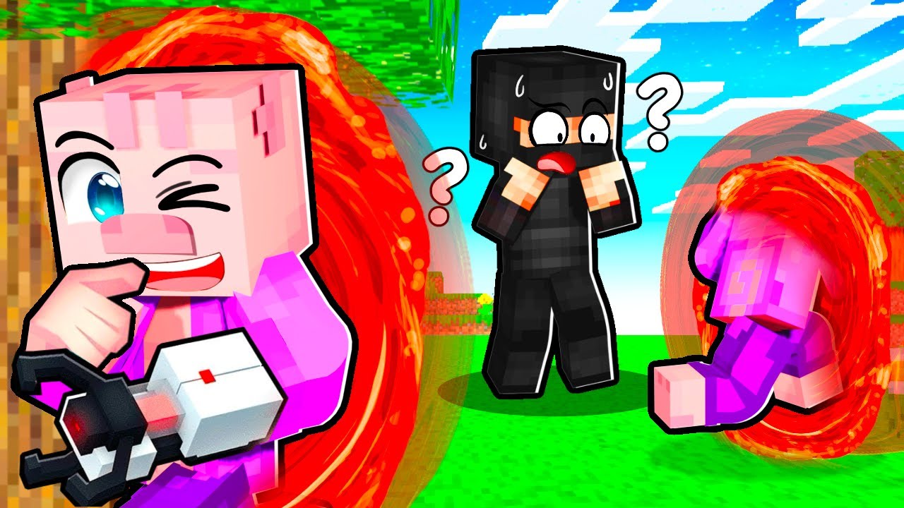 Podvádím ve SCHOVCE pomocí PORTÁLŮ v Minecraftu!